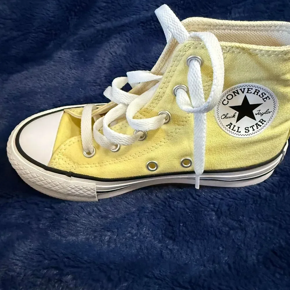 Converse Yellow First-shoes-baby-shoes
